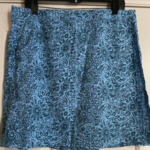 NWT Rip Skirt Hawaii Tuscan Blues Women's Skirt Size Large